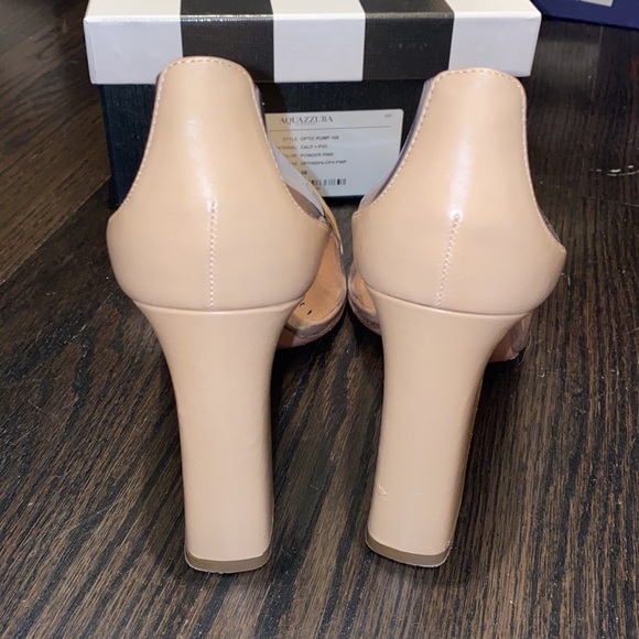 Aquazzura leather heels nude/pink. Will ship out today! - Picture 4 of 6